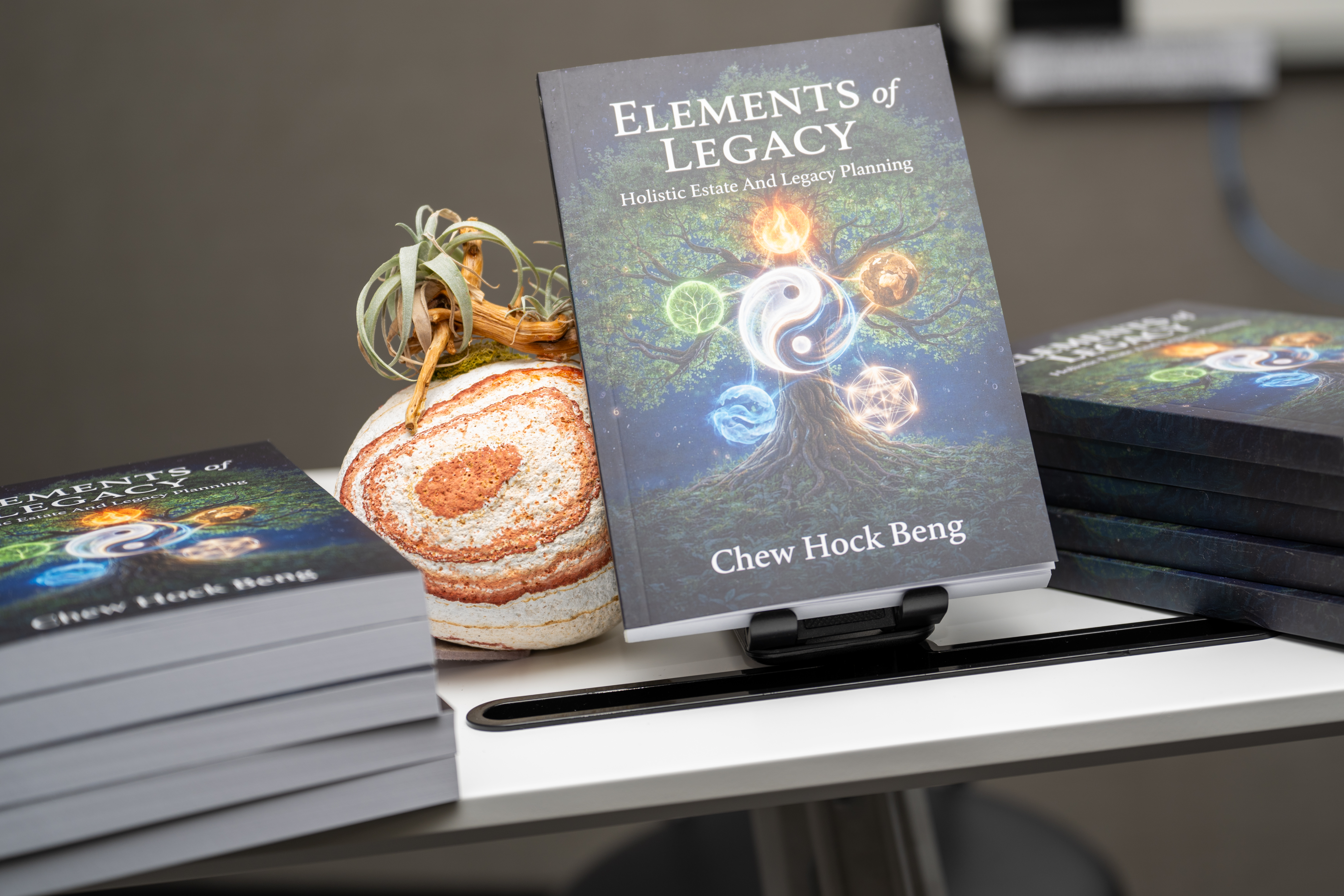 Elements of Legacy book display